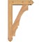 Ekena Millwork Balboa Arts and Crafts Smooth Bracket w/ Offset Brace, Western Red Cedar, 5 1/2"W x 20"D x 32"H BKT0604X20X32BOA03SWR - alternate 2